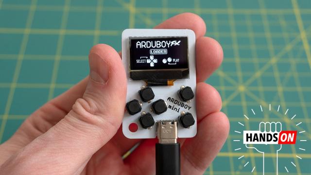 The Arduboy Mini Is a Hackable Gaming Platform That’s About As Big as Two Quarters