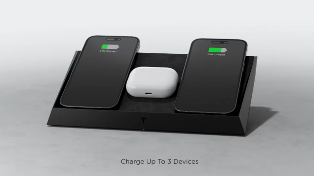 Tesla Introduces Its Own $420 Version of Apple’s Cancelled AirPower Charger