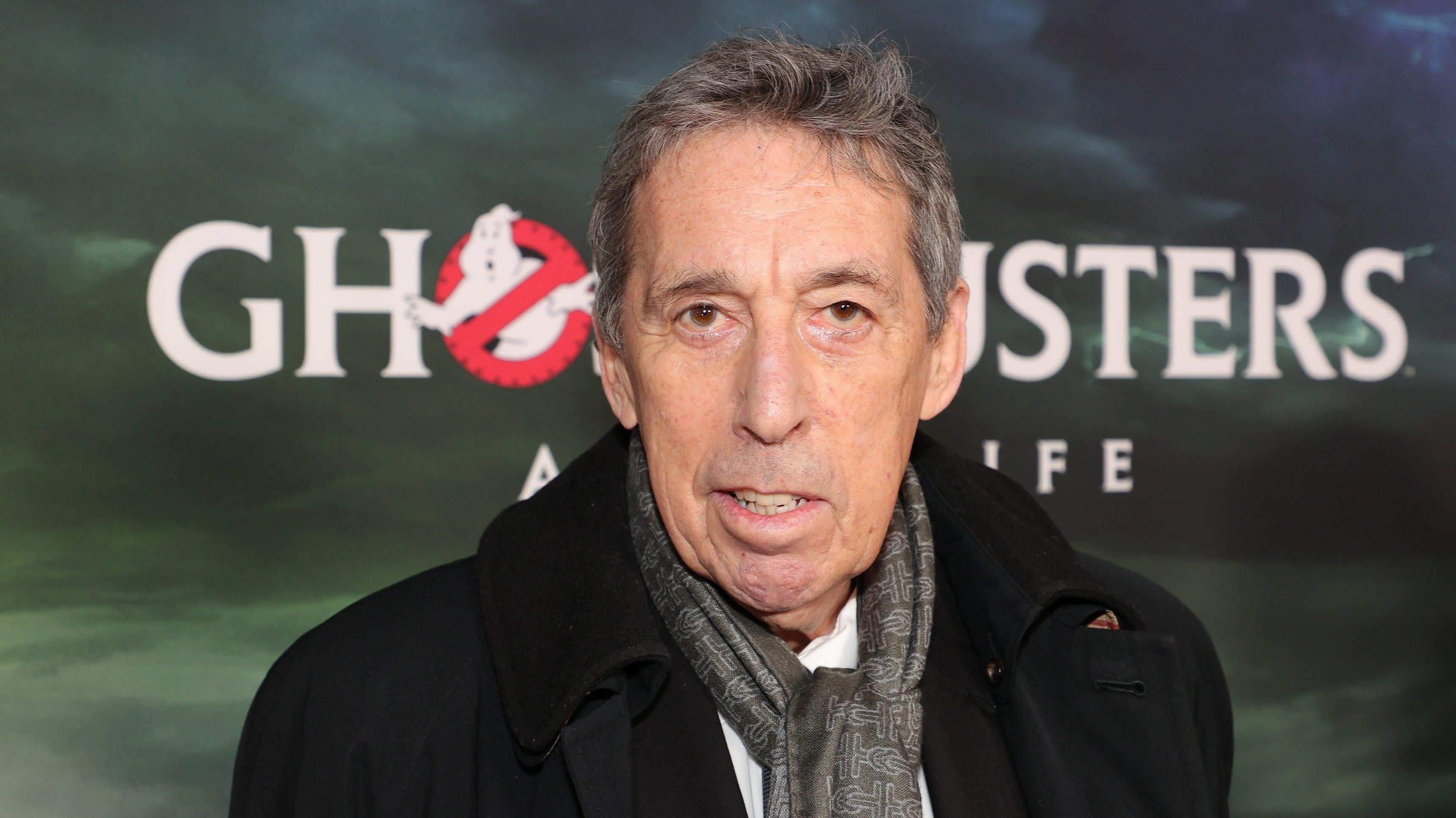  Ivan Reitman attends the Ghostbusters: Afterlife world premiere on November 15, 2021 in New York City. (Photo: Theo Wargo/Getty Images for Sony Pictures, Getty Images)