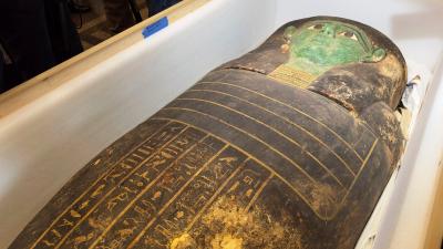 United States Returns Looted Sarcophagus to Egypt