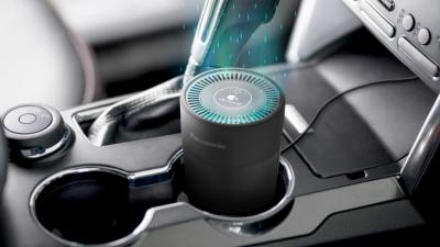 Panasonic’s Cup Holder Air Purifier Will Get Rid of That New Car Smell You Really Shouldn’t Be Breathing