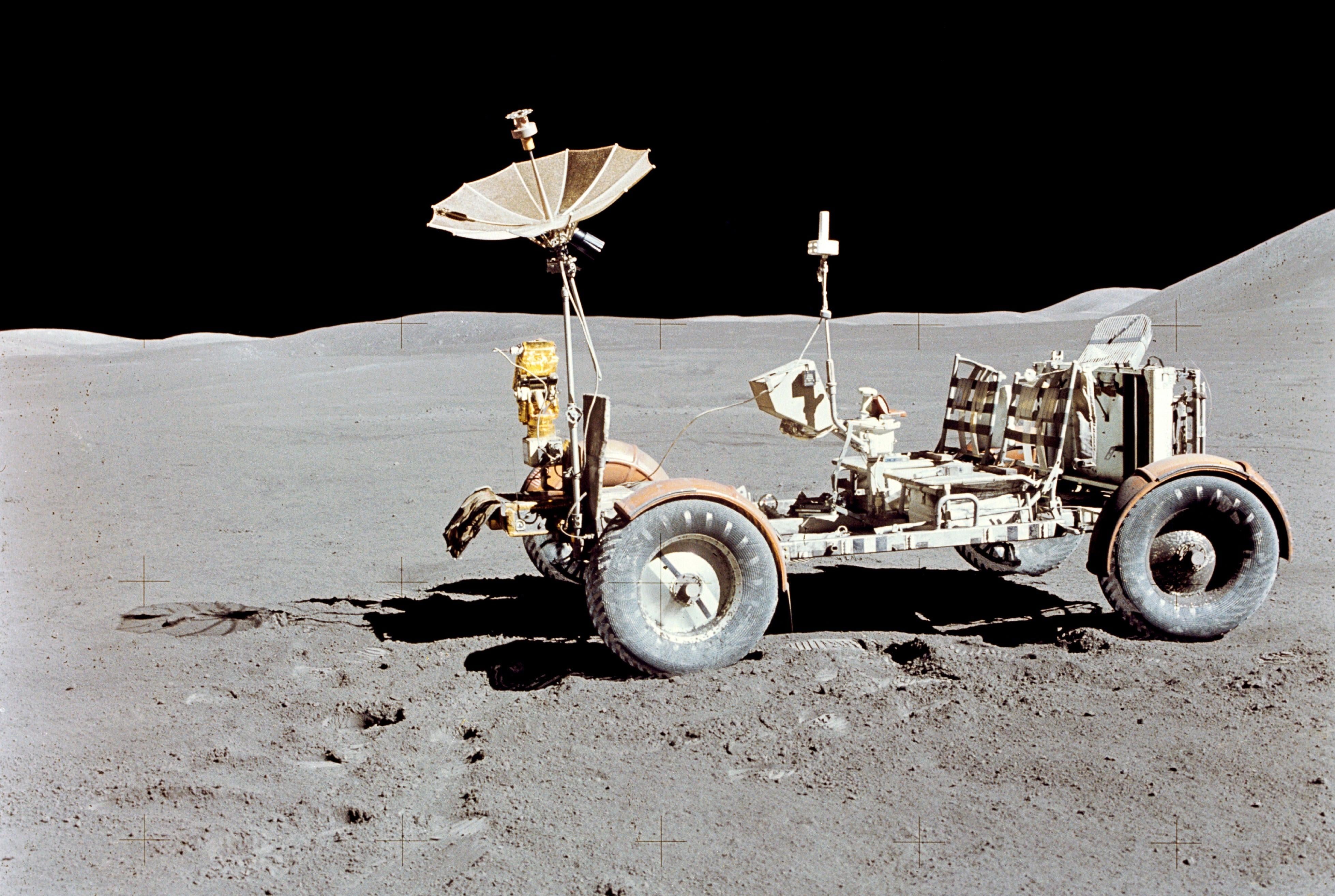 The Lunar Roving Vehicle from the Apollo 15 mission  (Photo: NASA)