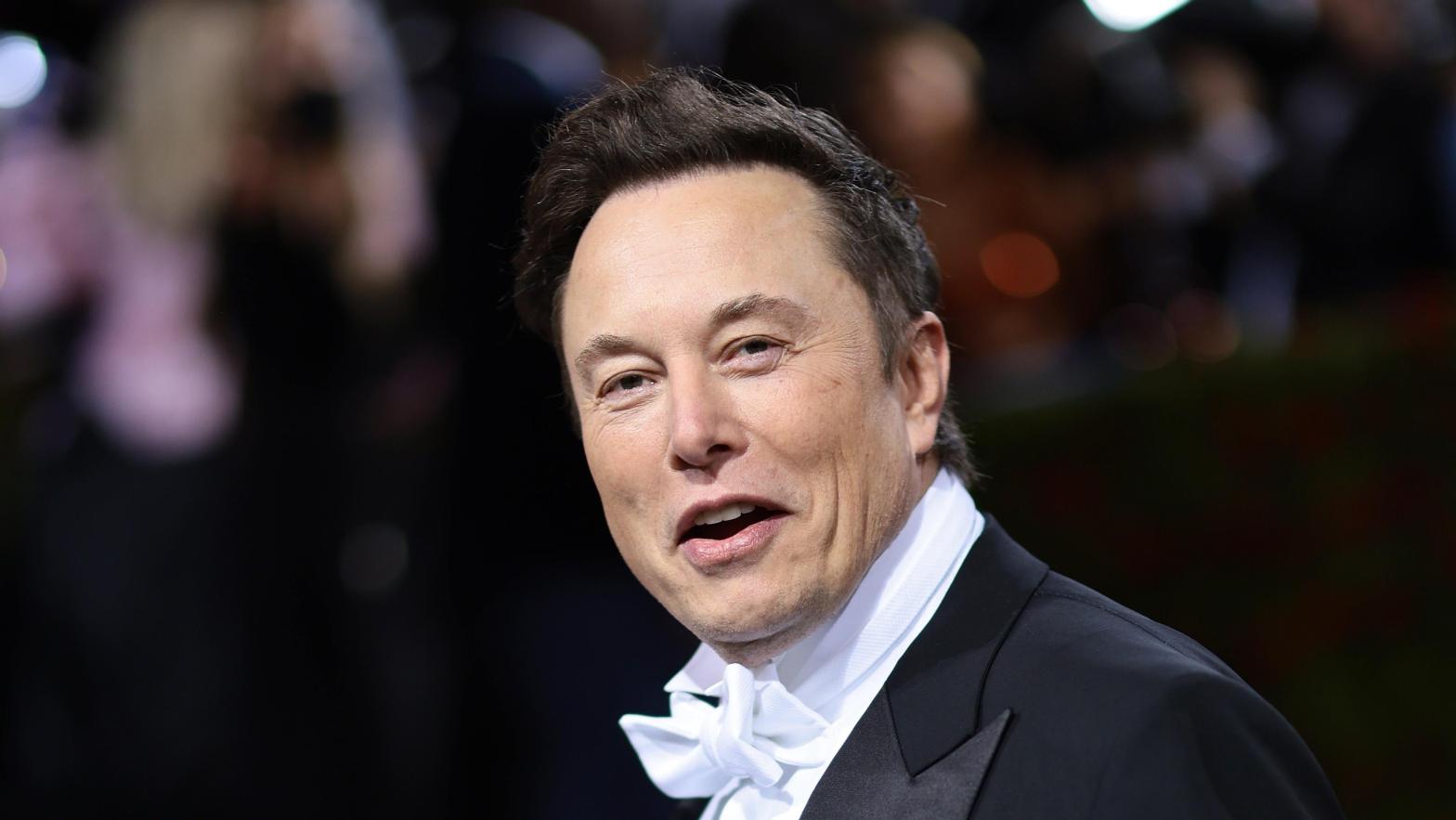 Oh Elon, you're so funny. No, Elon, you're the one that's funny. Oh wait, we're both Elon! (Photo: Dimitrios Kambouris, Getty Images)