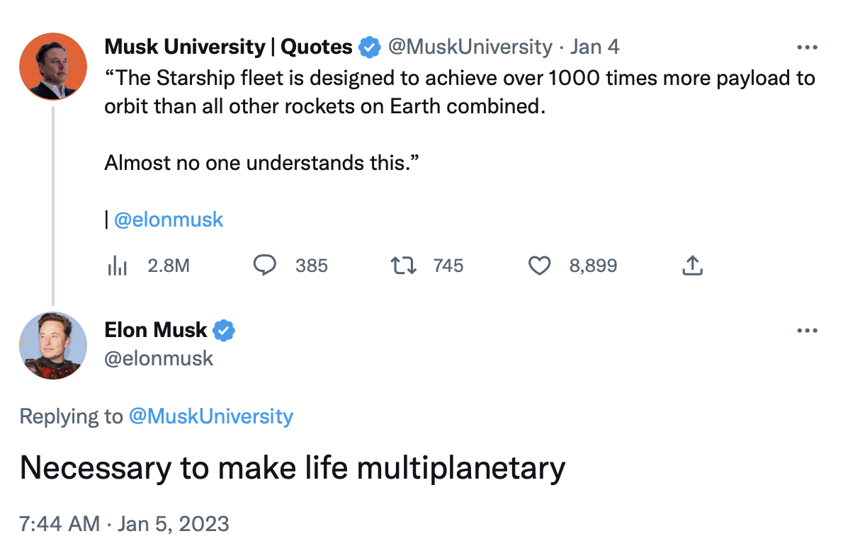 12 Times Elon Musk Replied Lovingly to Elon Musk Quotes on Twitter