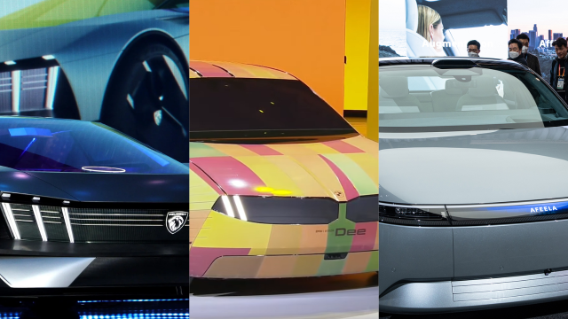All the Big CES 2023 Car Announcements, From Colour-Changing Panels to In-Car Gaming