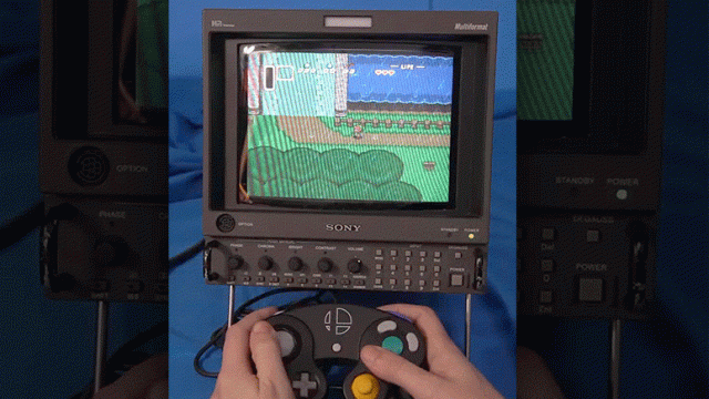 This Modified Nintendo Wii Perfectly Slots Into the Back of a Modular Sony CRT