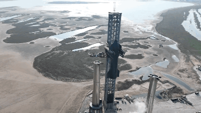 SpaceX Stacks Its Starship Rocket Ahead of Anticipated Orbital Launch