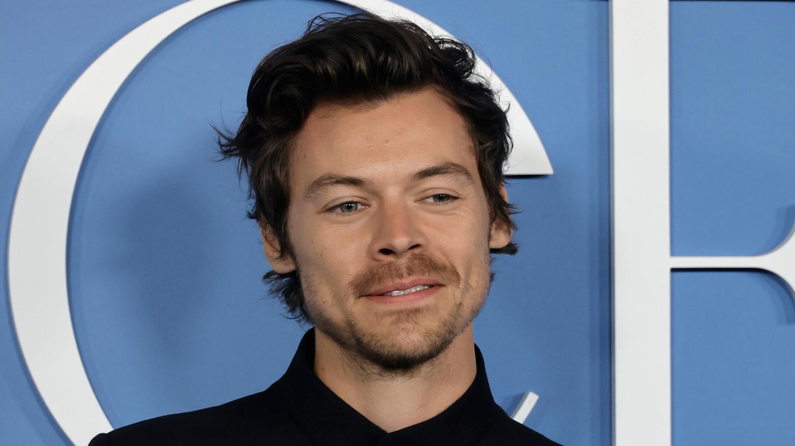 Harry Styles has sued an unknown number of online counterfeiters who he alleges have been stealing his style. (Photo: Kevin Winter, Getty Images)
