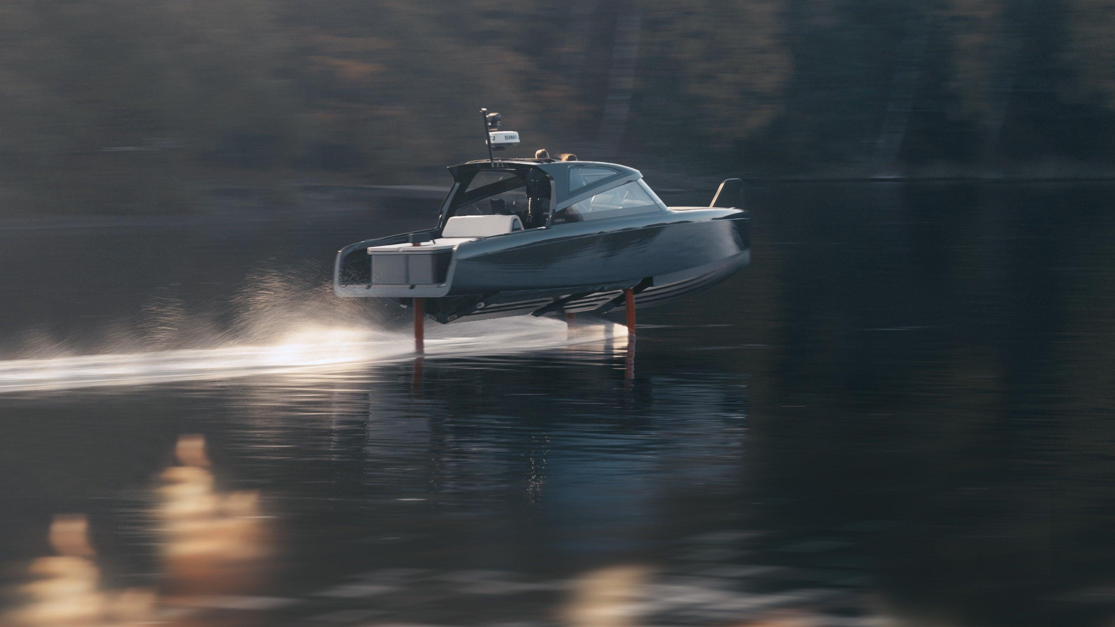 The Candela C-8 Borrows the Polestar 2’s Batteries to Achieve the Longest Range of Any Electric Boat