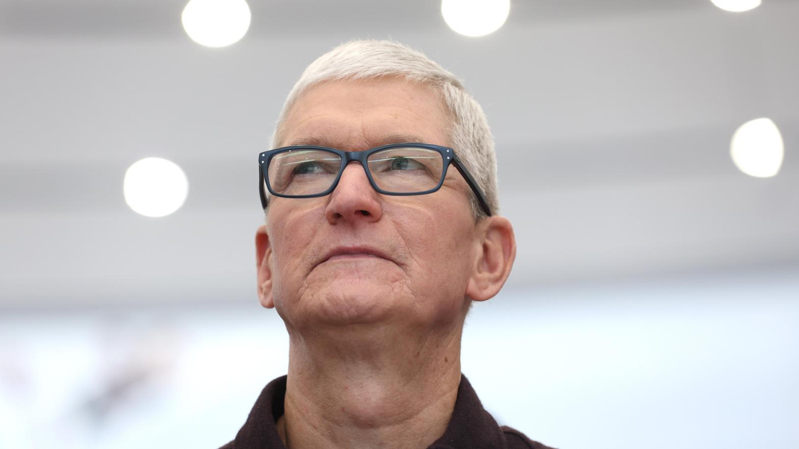 Apple CEO Tim Cook has been especially bullish on AR tech, but whatever the current iteration of glasses the company is cooking up behind the scenes has reportedly not met expectations. (Photo: Justin Sullivan, Getty Images)
