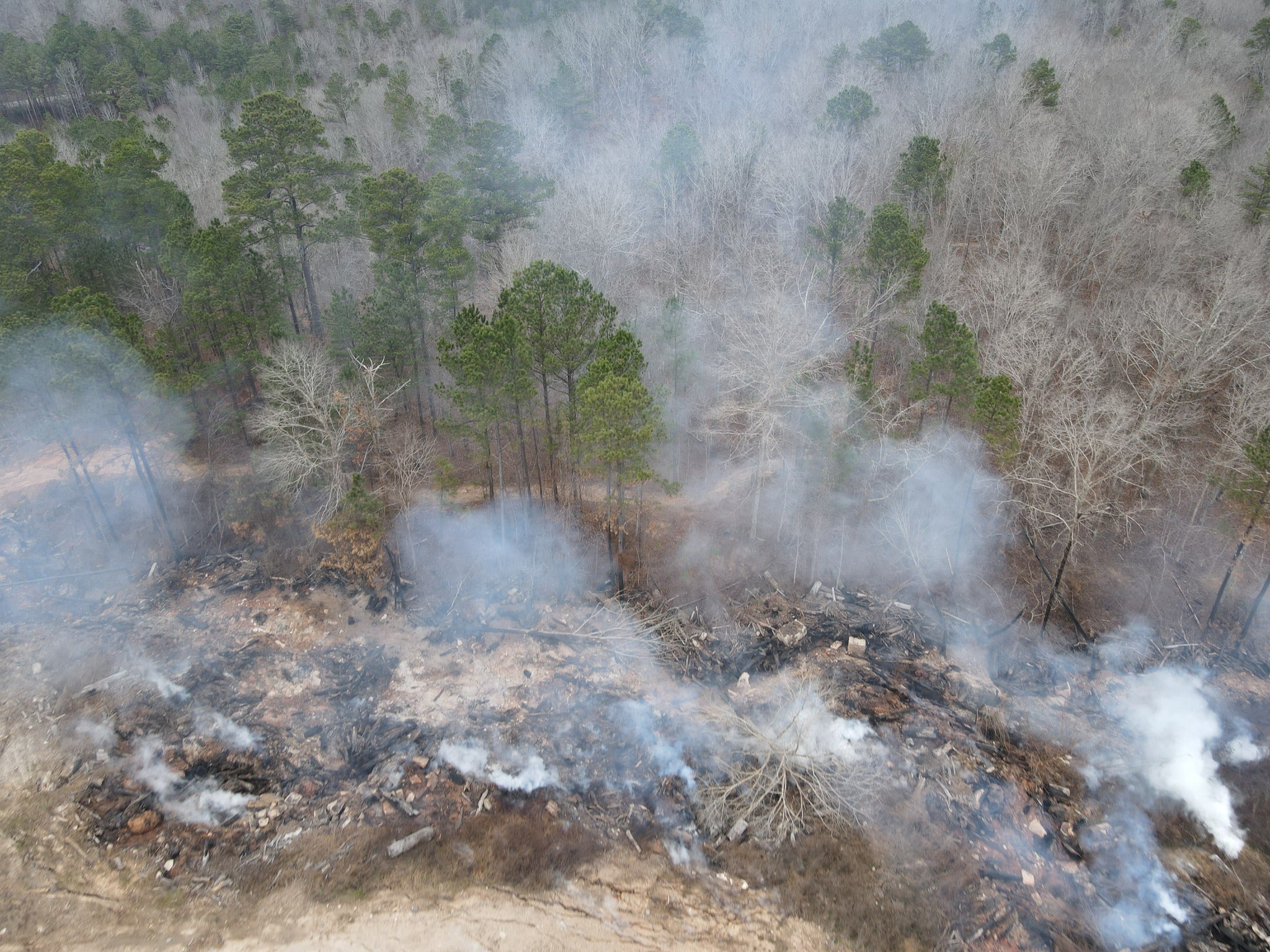 A Noxious Underground Landfill Fire Has Burned for Weeks in Alabama