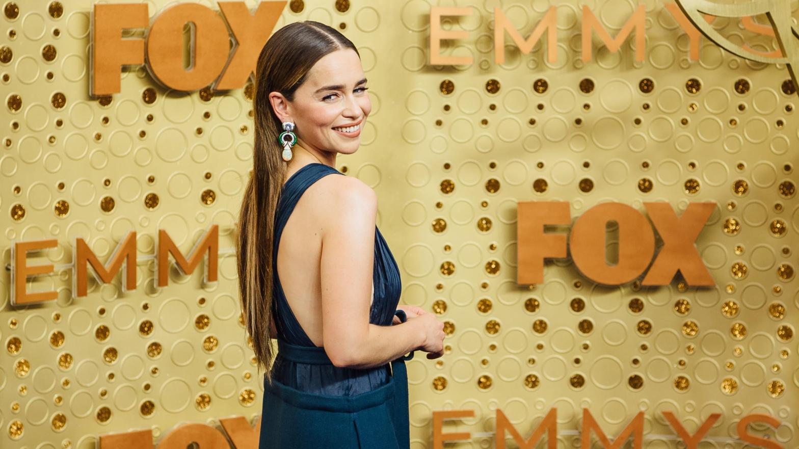 Emilia Clarke arrives at the 71st Emmy Awards on September 22, 2019 in Los Angeles, California. (Photo: Emma McIntyre, Getty Images)