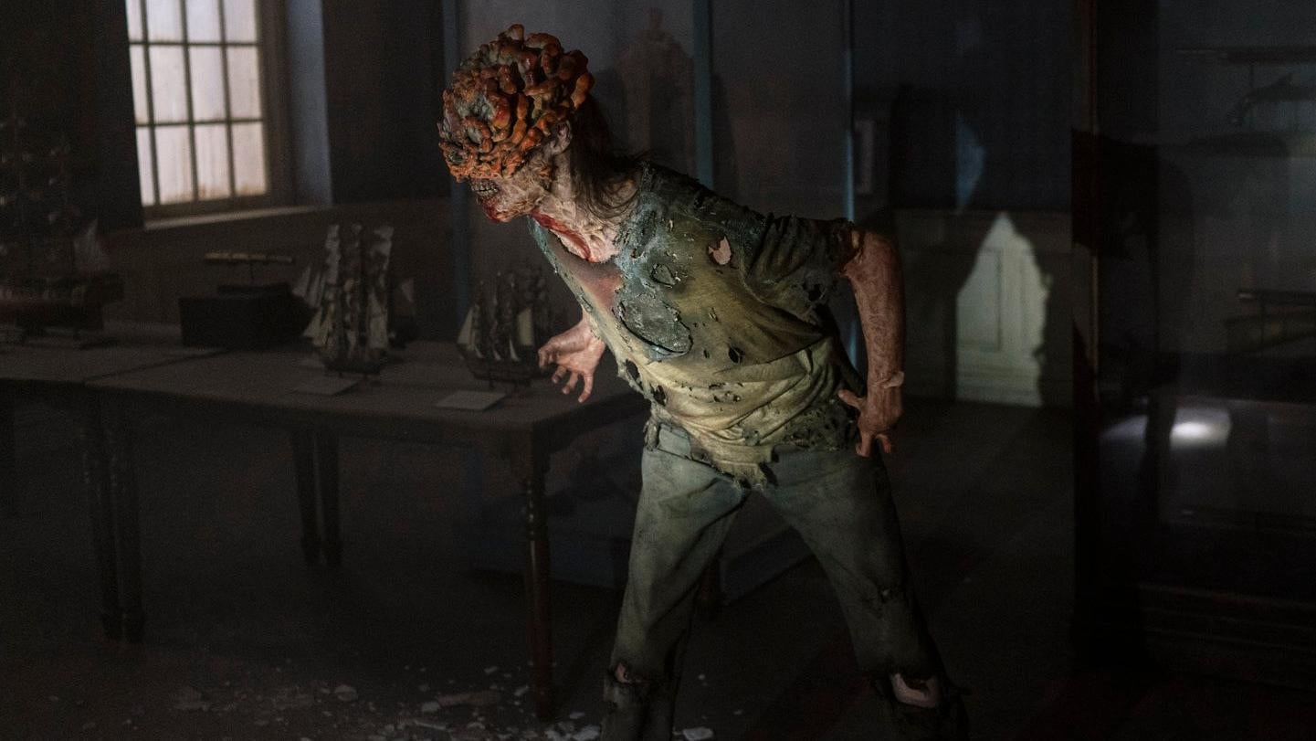 A clicker on The Last Of Us. (Image: HBO)