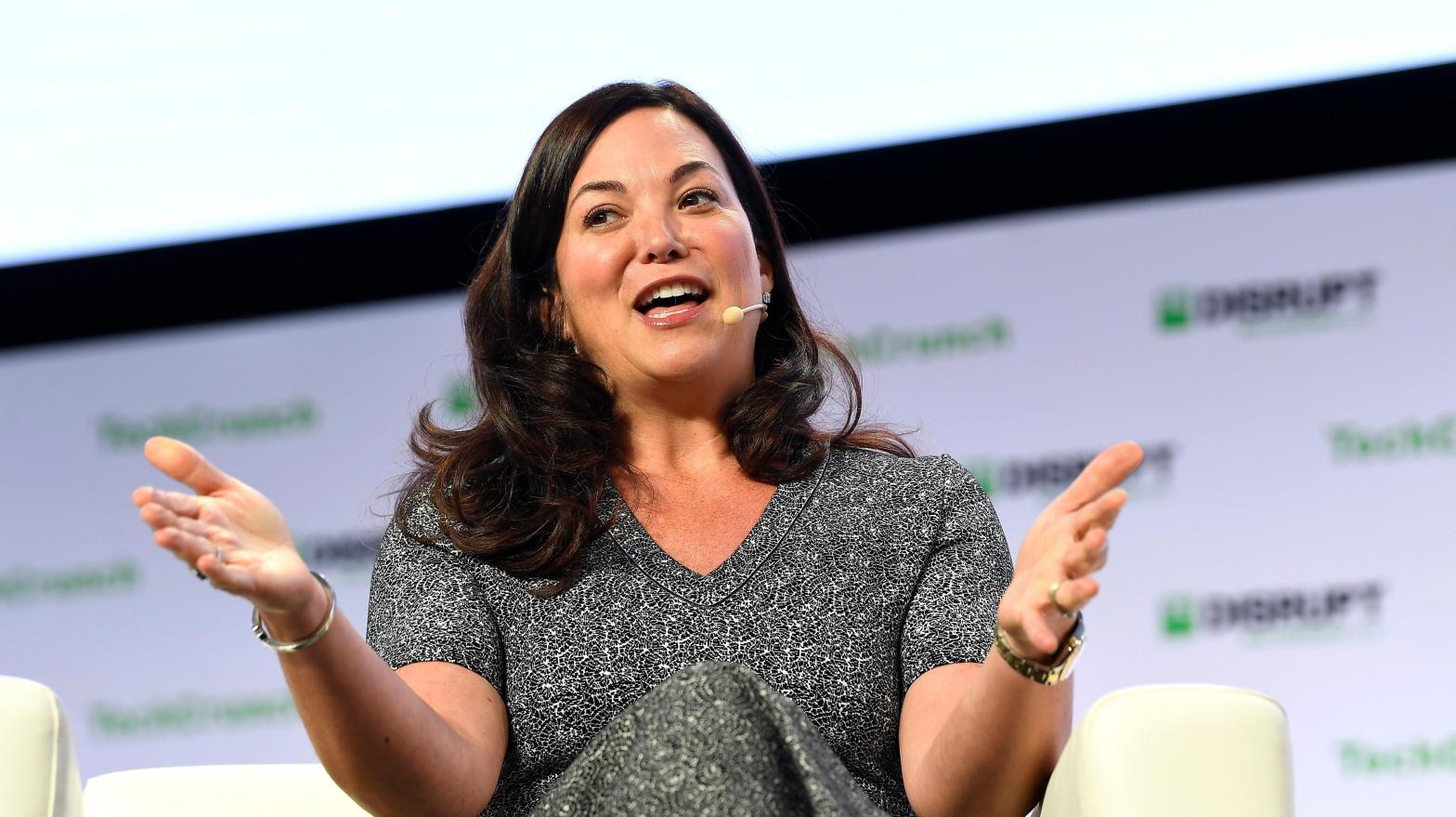 PagerDuty CEO Jennifer Tejada put her foot in her mouth. (Photo: Steve Jennings, Getty Images)