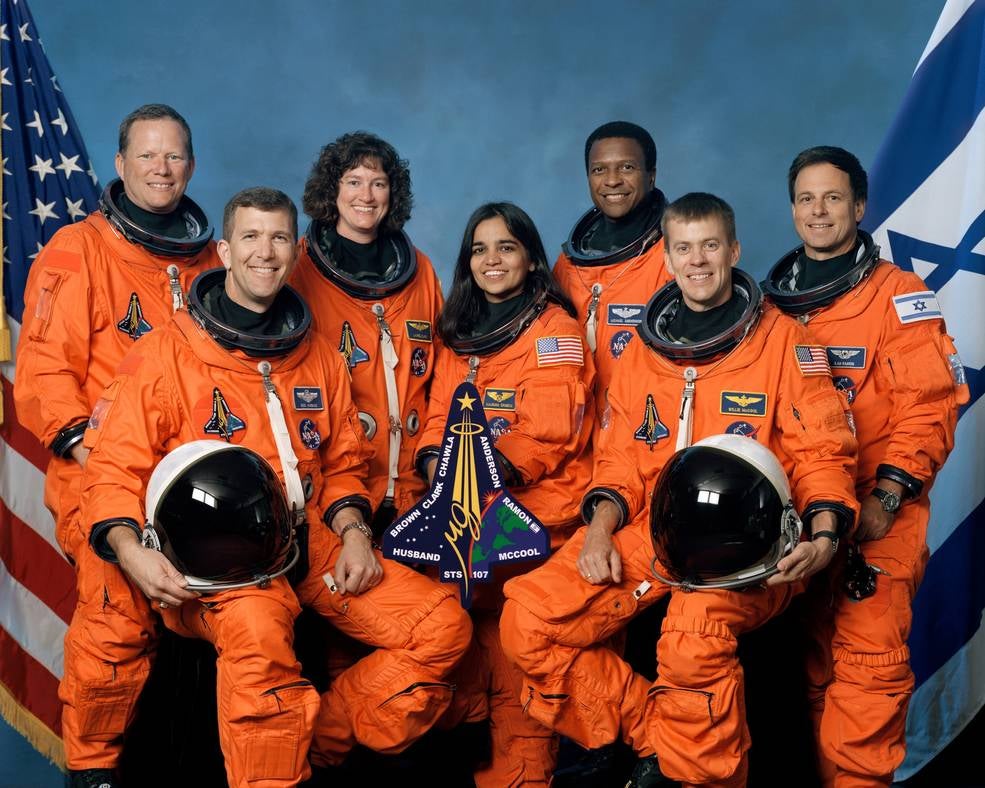 All seven crew members of Space Shuttle Columbia were killed during the accident.  (Photo: NASA)