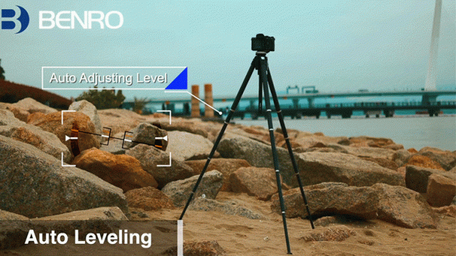 Self-Powered Tripod Levels Your Camera All By Itself