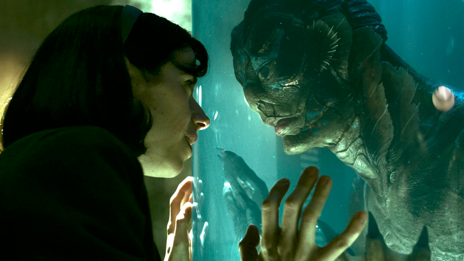 Sally Hawkins and Doug Jones in The Shape of Water (Image: Fox Searchlight Pictures)