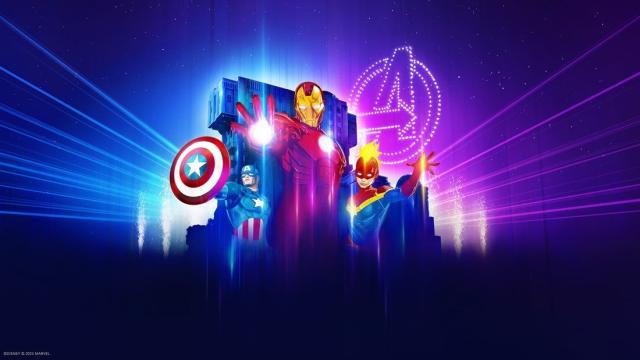 Disneyland Paris’ Avengers: Power the Night Show Turns MCU Heroes Into Flashy Drones
