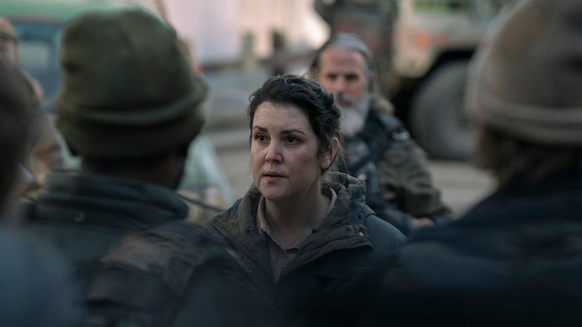 Kathleen leading her army. (Image: HBO)