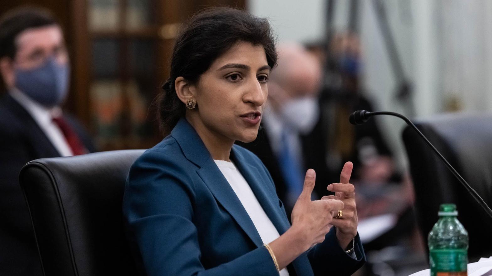FTC Chair and Big Tech critic Lina Khan. (Photo: Anna Moneymaker, Getty Images)
