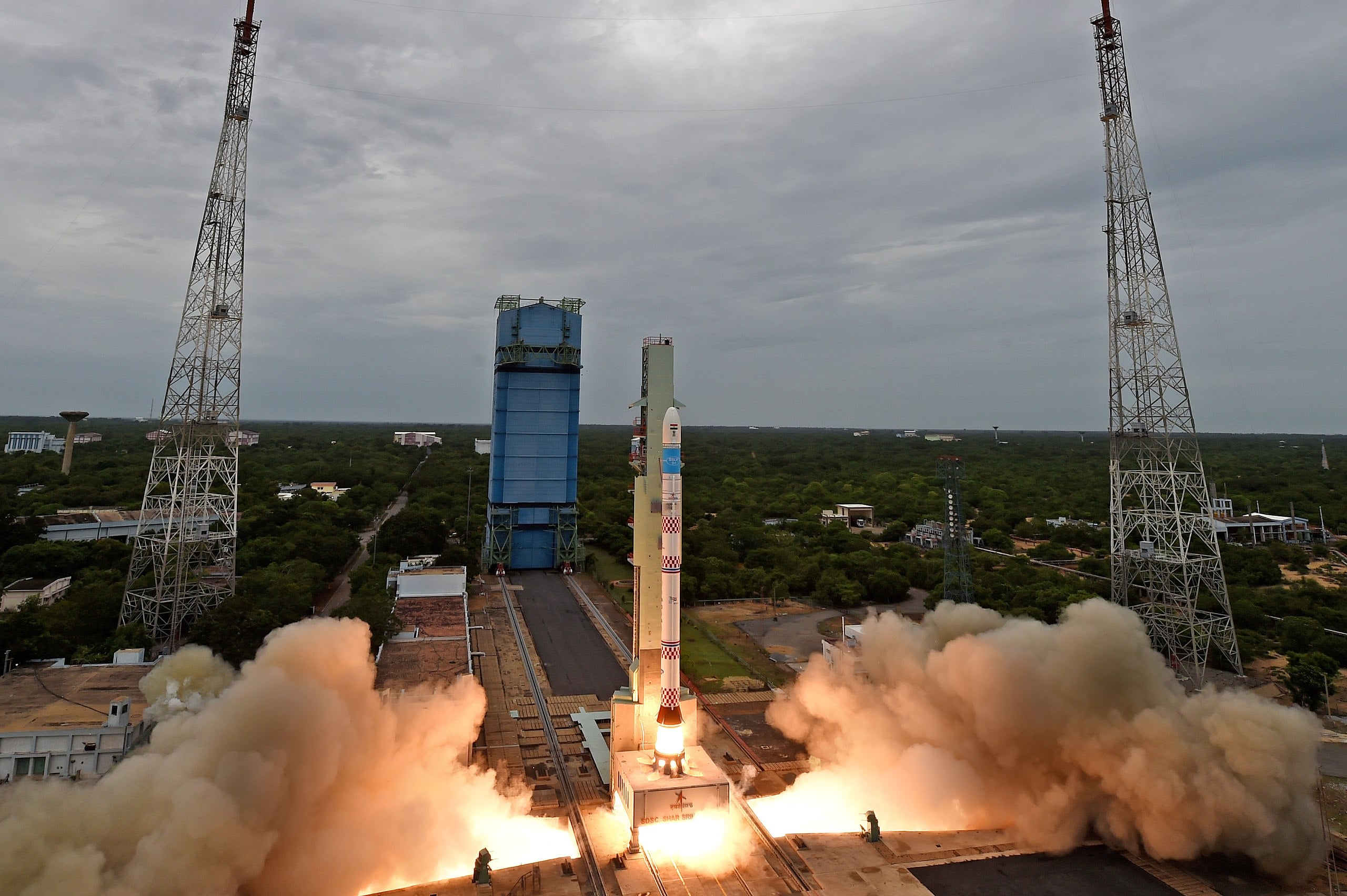 The rocket performed its inaugural launch on August 7, 2022, but failed to reach a stable orbit.  (Photo: ISRO)