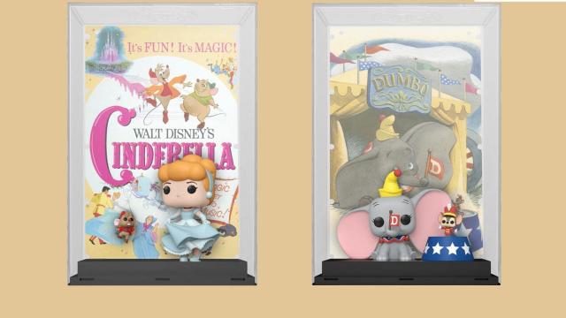 Funko Releases Disney100 Pop Movie Posters of Cinderella and Dumbo