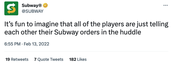 Screenshot: Subway / Twitter / Gizmodo