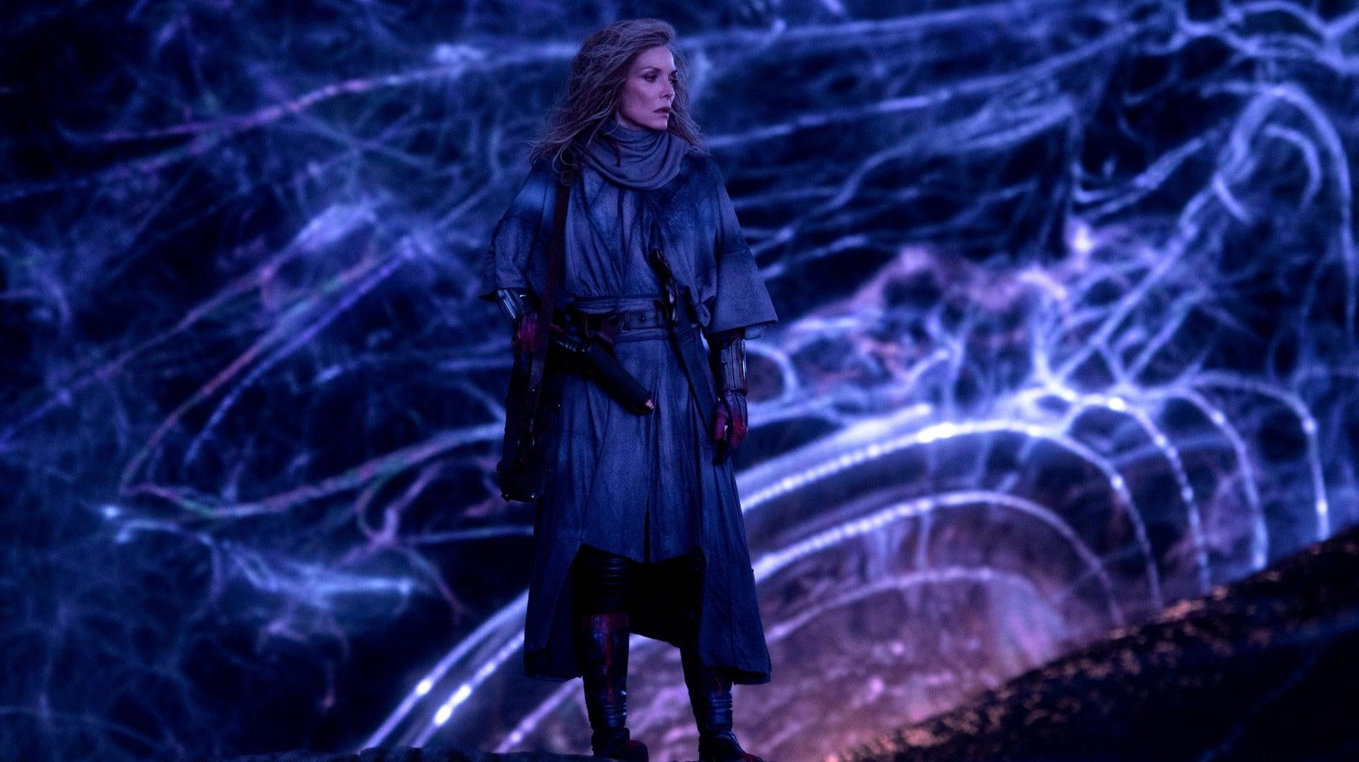 Janet (Michelle Pfeiffer) in the Quantum Realm. (Image: Marvel Studios)
