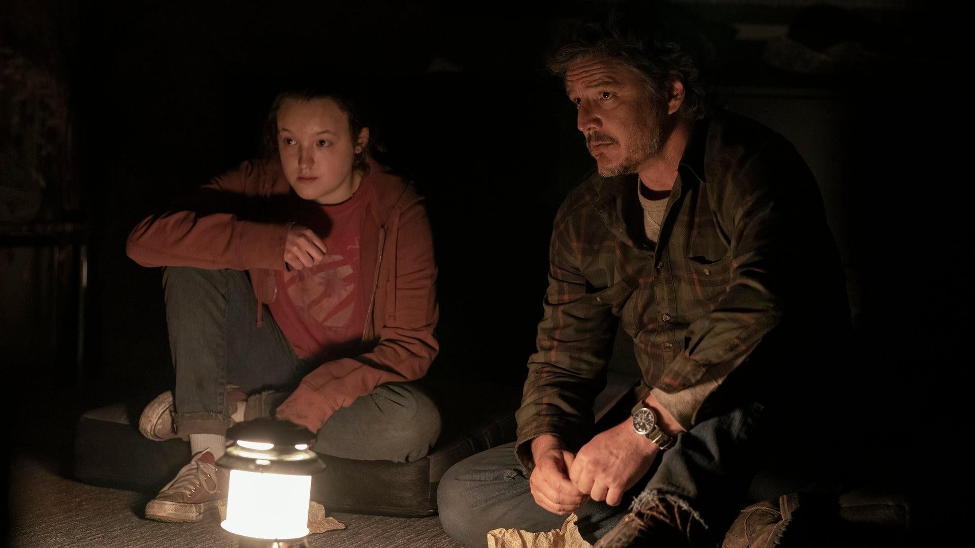 Joel and Ellie are unsure about trusting Sam and Henry. (Image: HBO)