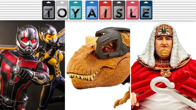 Microscopic Marvel Heroes and Towering Tyrannosaurs Lead This Week’s Toy News