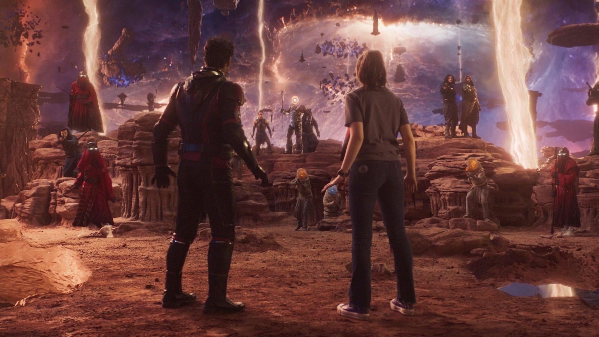 A lot is happening in the Quantum Realm. (Image: Marvel Studios)