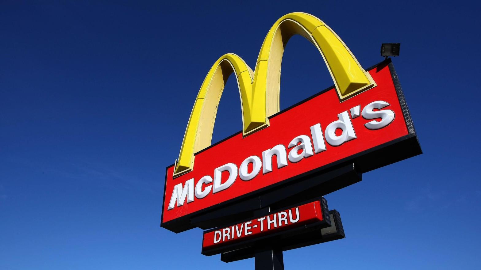 During its trial run of the AI drive-thrus, McDonald's reportedly missed its goal of 95% order accuracy by over 10%. (Image: Justin Sullivan, Getty Images)