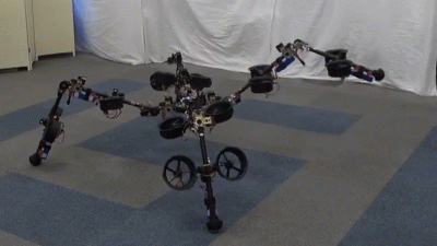 Burn It All Down, There’s Flying Robot Spiders Now