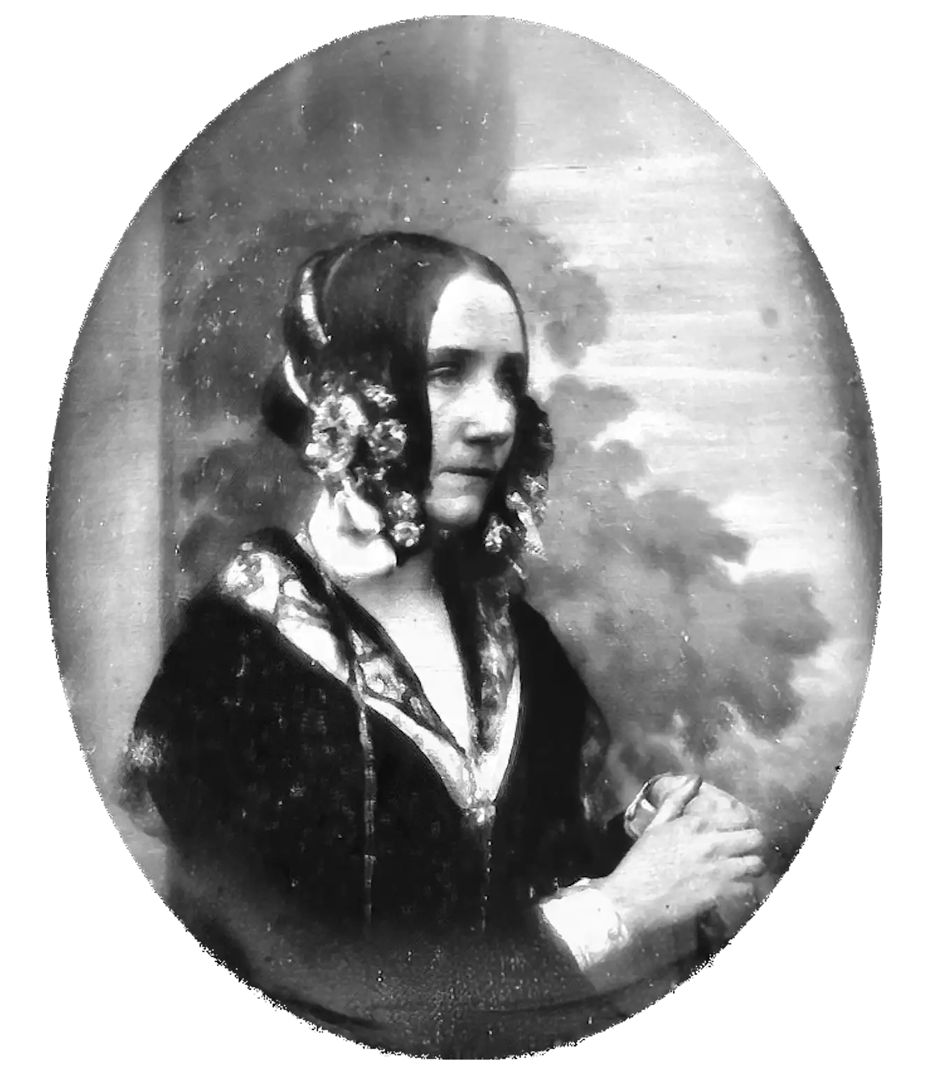 A rare photograph of Ada Lovelace. Daguerreotype by Antoine Claudet. (Image: Wikimedia Commons)