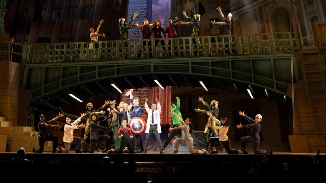The Fake Avengers Musical From Hawkeye Is Coming to Disneyland