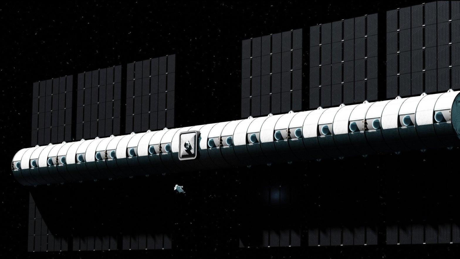 Vast has not released many details about the station, except that the station's artificial gravity will be generated with centrifugal force and that it will serve as a research platform and machine shop. (Illustration: Vast)