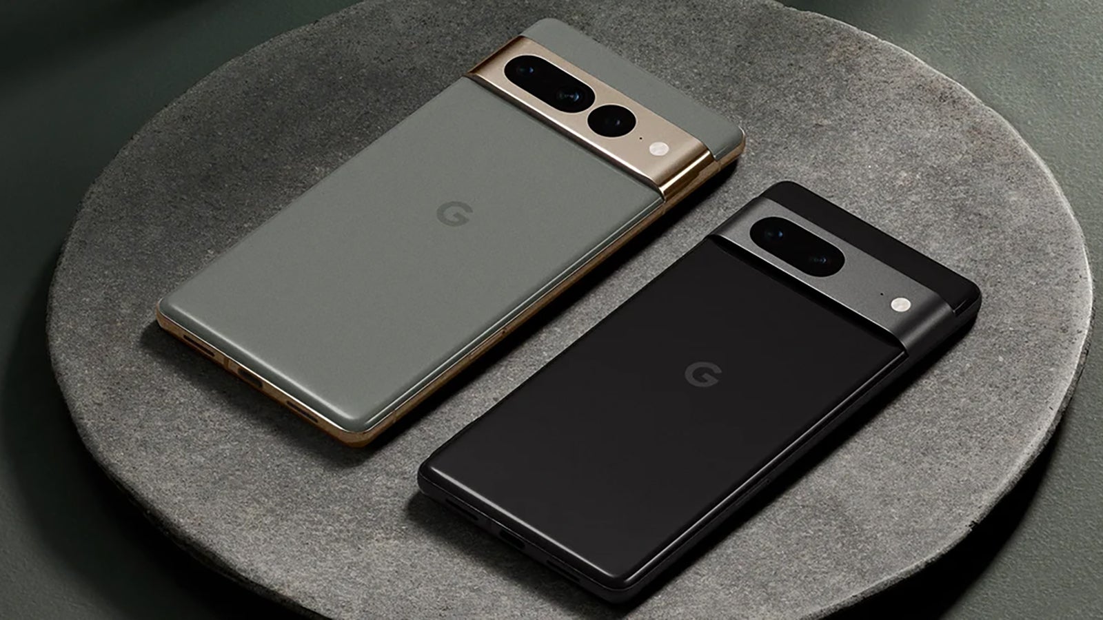You can't miss the camera modules on the Google Pixel 7. (Image: Google)