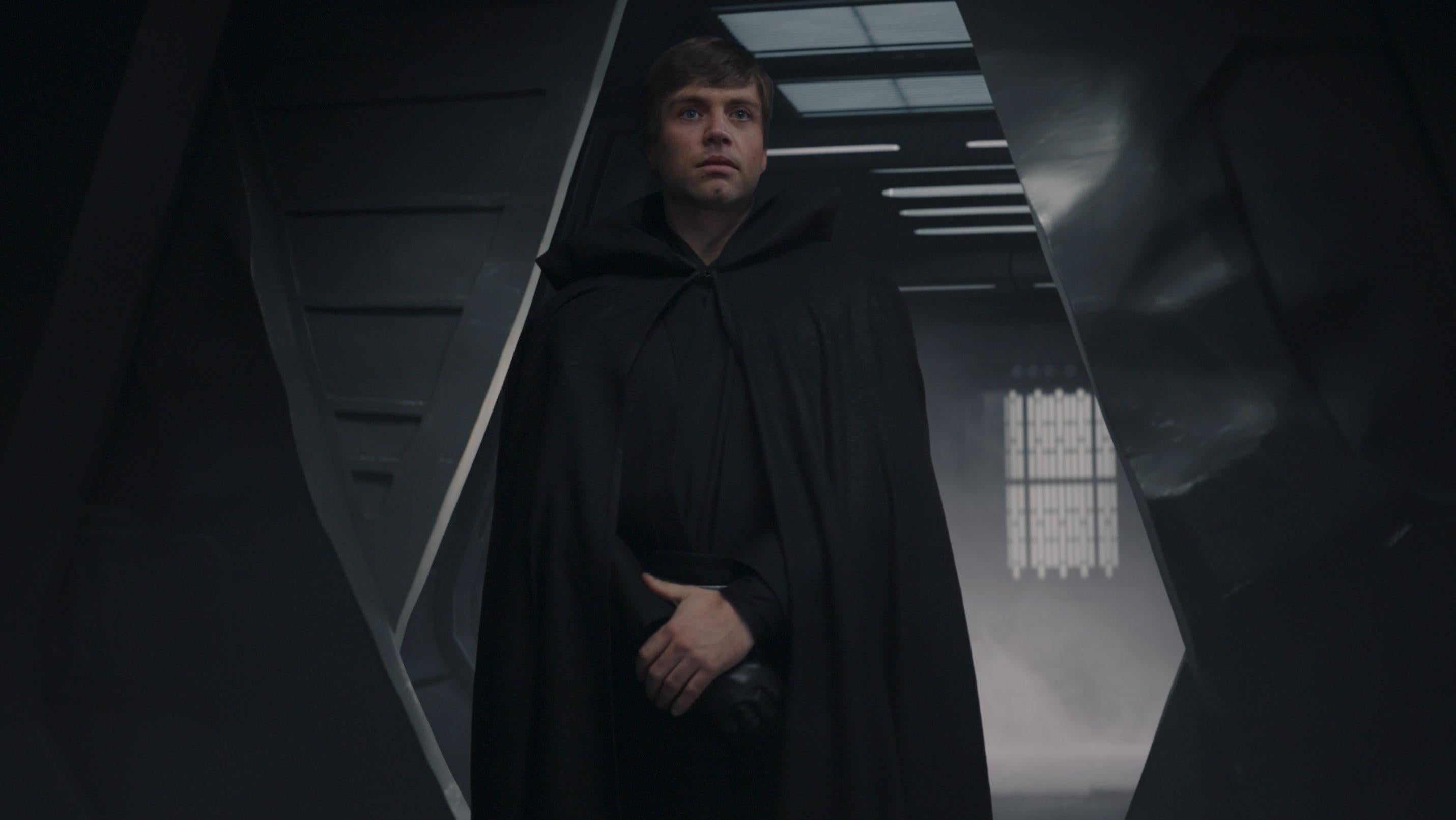 Luke Skywalker on The Mandalorian. (Image: Lucasfilm)