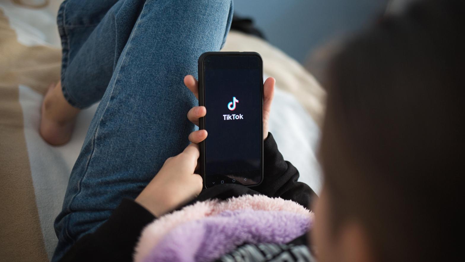 In a survey of over 1,400 from Boston Children's Hospital, TikTok was their second most used app.  (Image: phBodrova, Shutterstock)