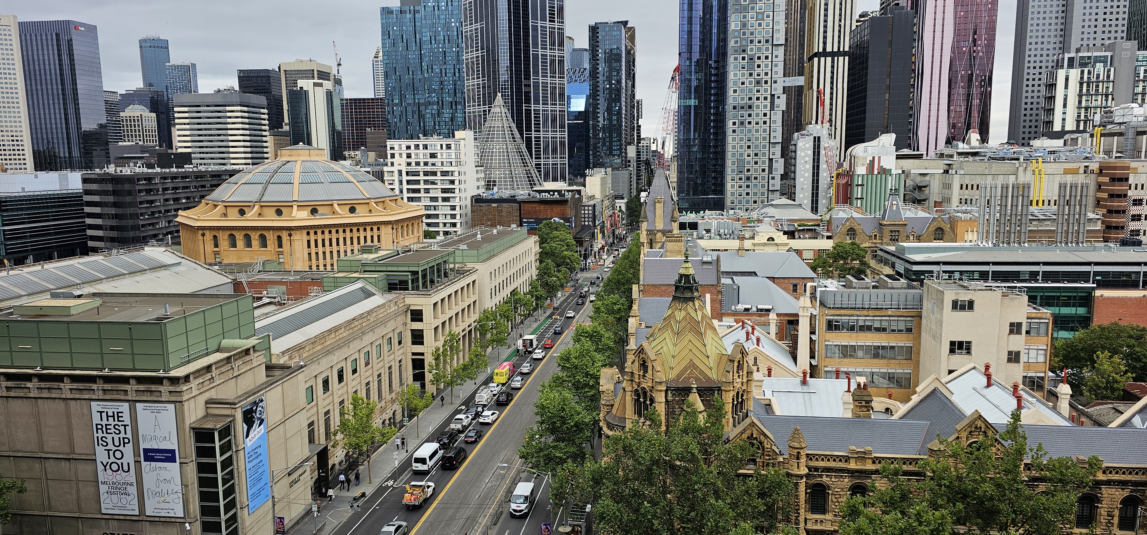 City skyline of Melbourne