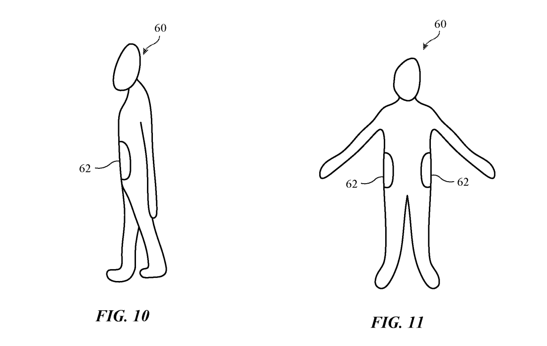 Apple's patent described how its scanning technology could identify places in the body where most fat congregates. (Image: Apple/USPTO)