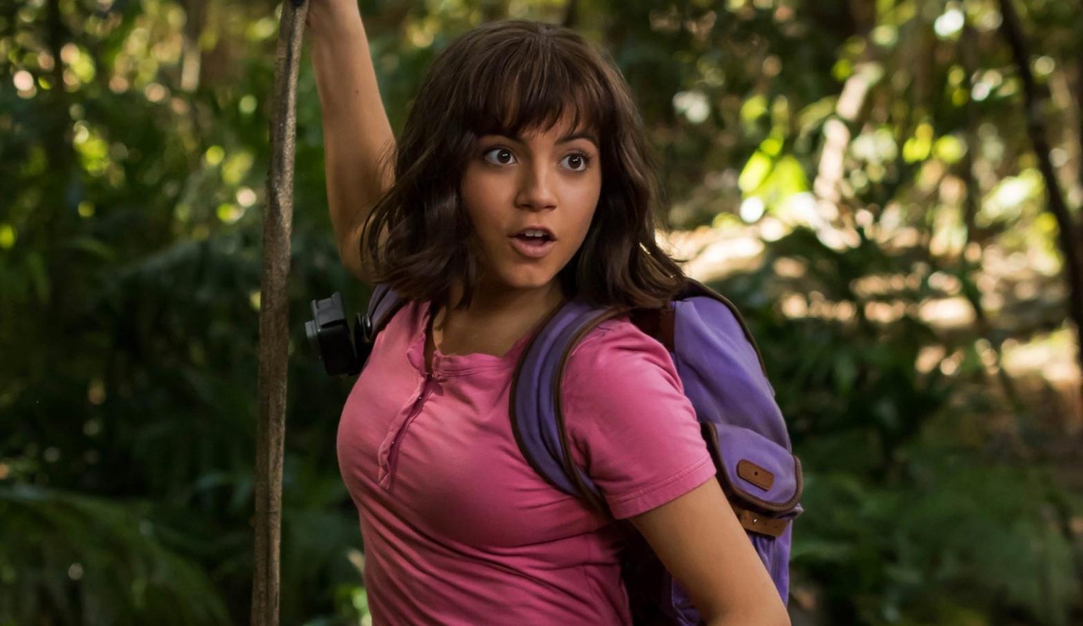 Isabela Merced, seen here in the Dora movie, is joining the Alien franchise. (Image: Paramount)