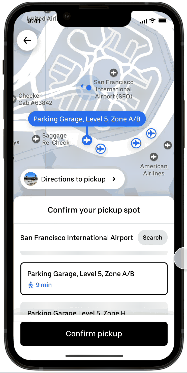 Uber Launches Step-by-Step Maps to Help You Navigate Airports
