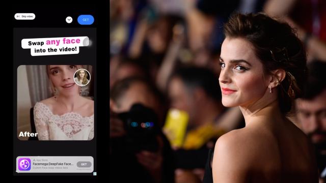 Sexual Deepfakes of Emma Watson Run Rampant in Facebook and Instagram Ads