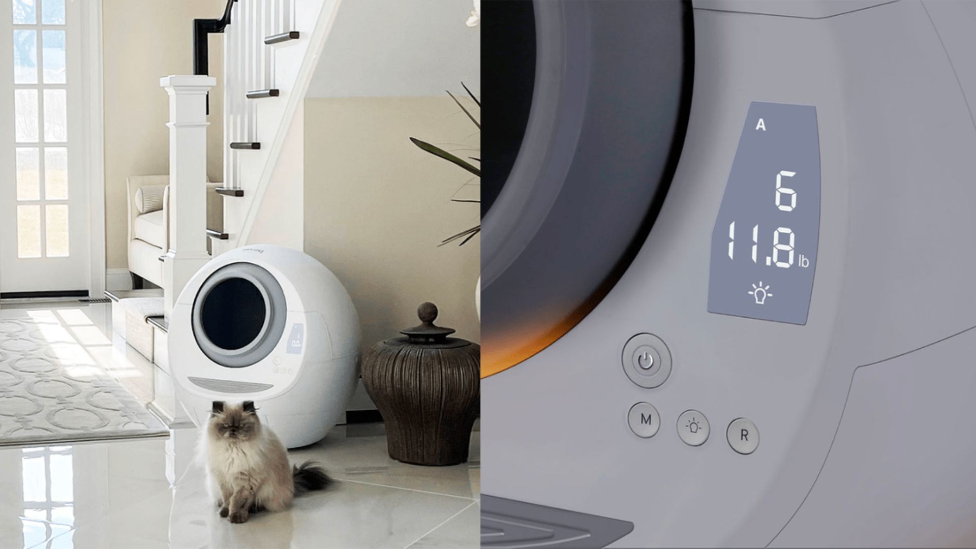 Smarty Pear self-cleaning litter box
