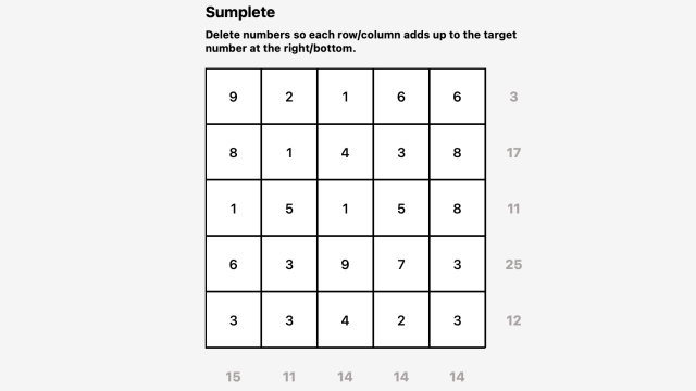 ChatGPT Created a New Puzzle for Sudoku Lovers Called ‘Sumplete’