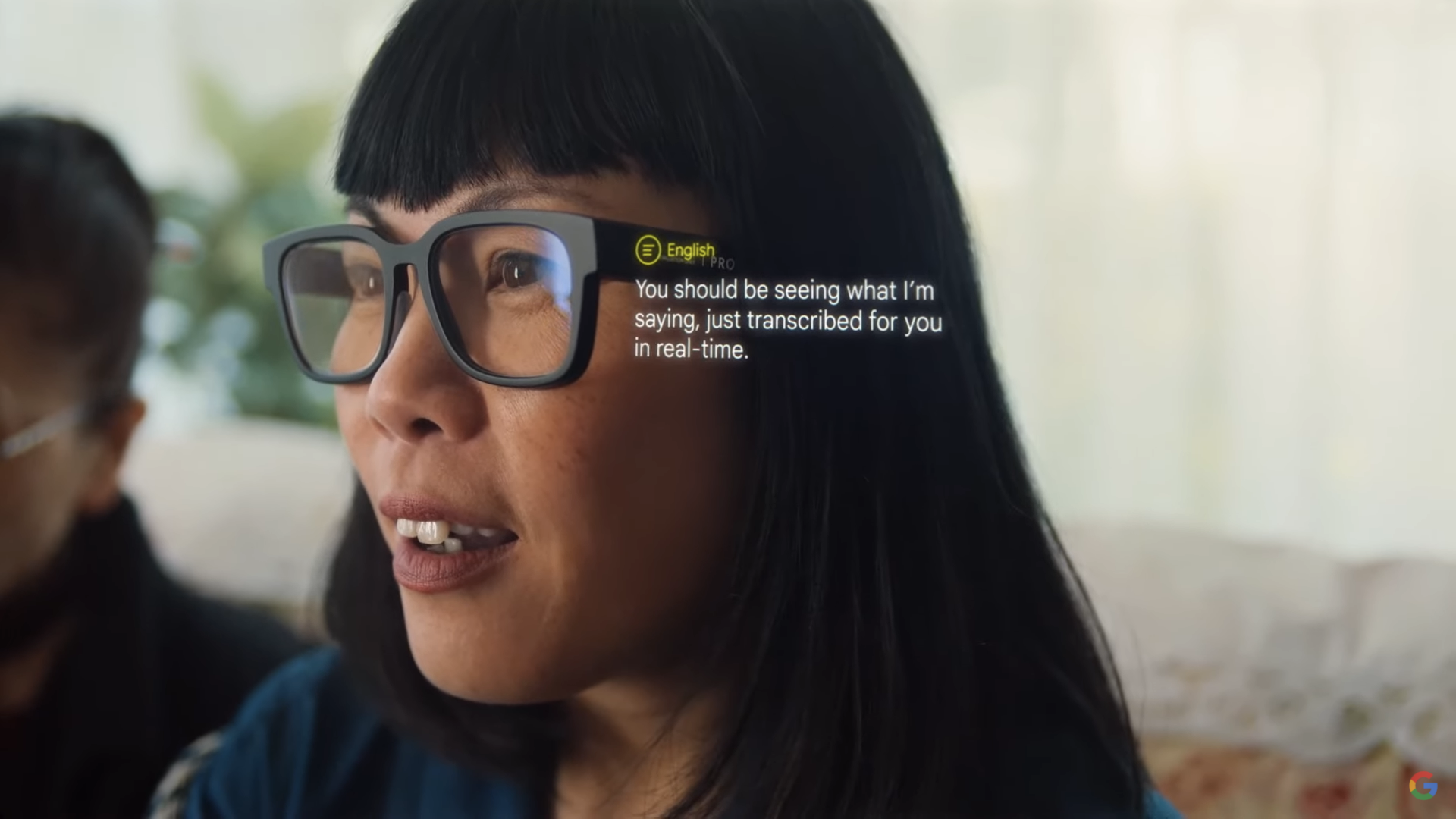 Google's New AR Glasses Promise Live Translation (Screenshot: Google)