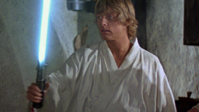 Watch a Disney Exec Tease a Room of Nerds With a ‘Real’ Lightsaber That They Can’t Play With