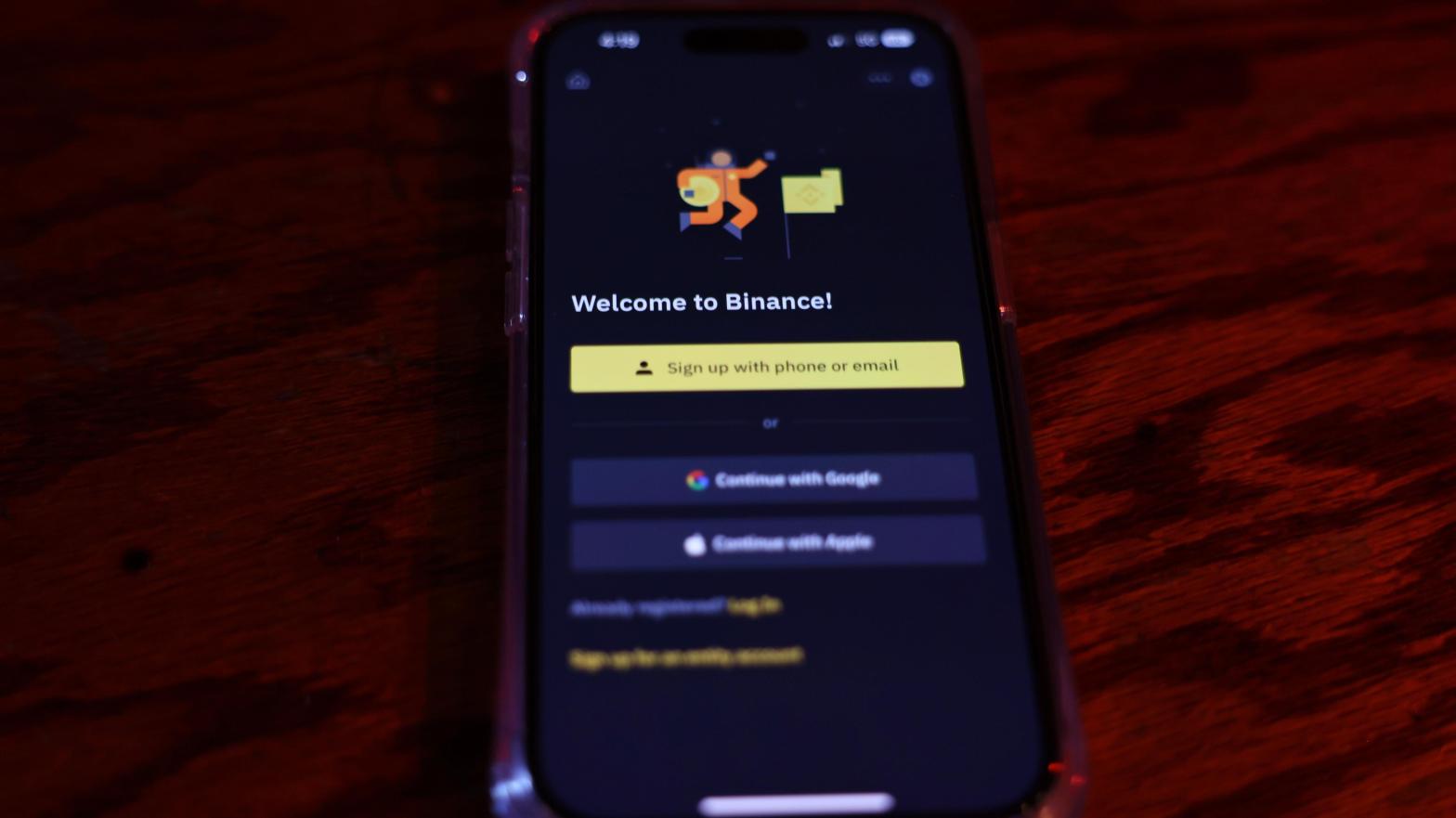 Binance said it was ending support for GBP for all new users on Monday. The exchange plans to end pound support for all customers on May 22. (Photo: Michael M. Santiago, Getty Images)