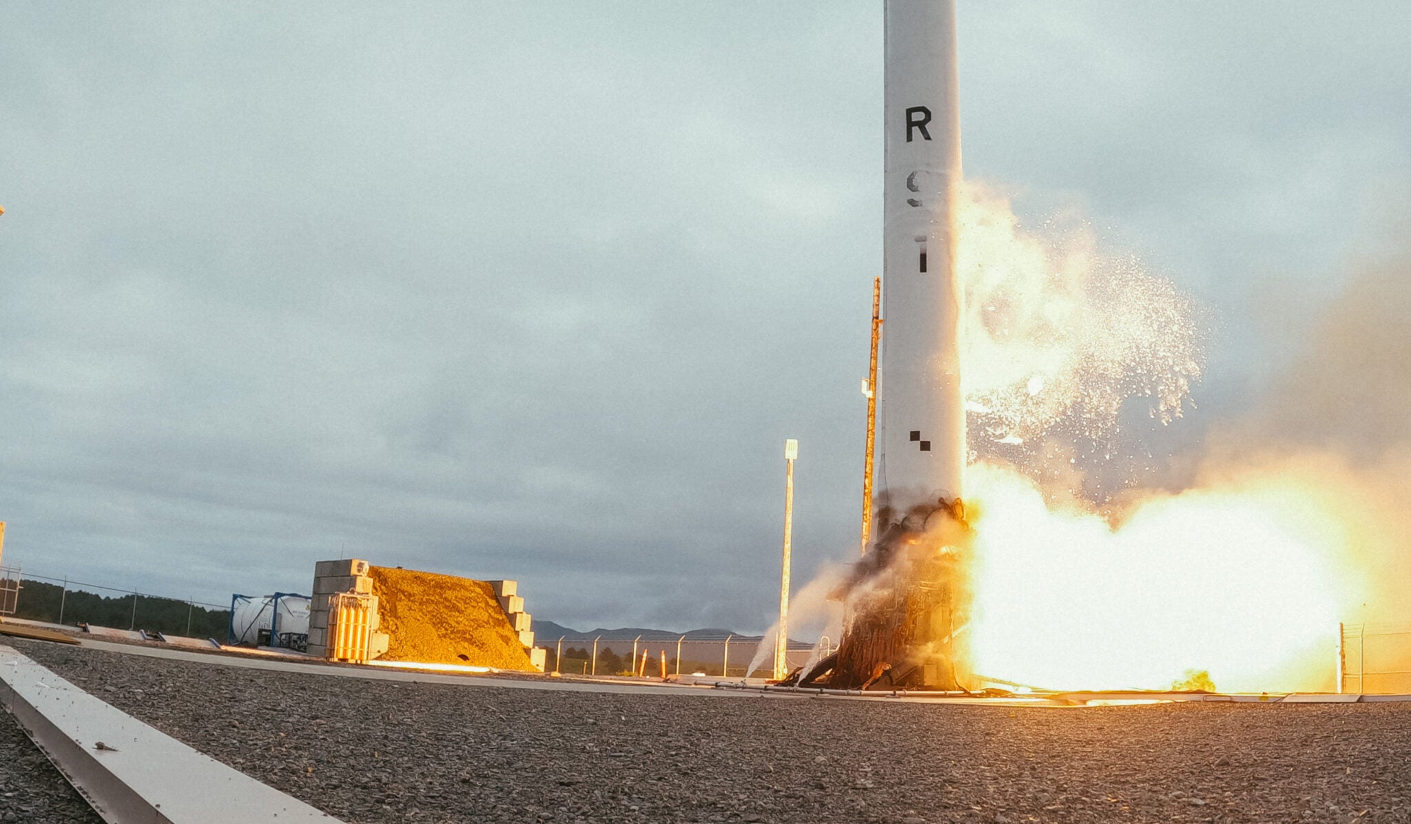 Ignition of RS1. (Photo: ABL)